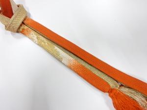 正絹　高麗　手組帯締め